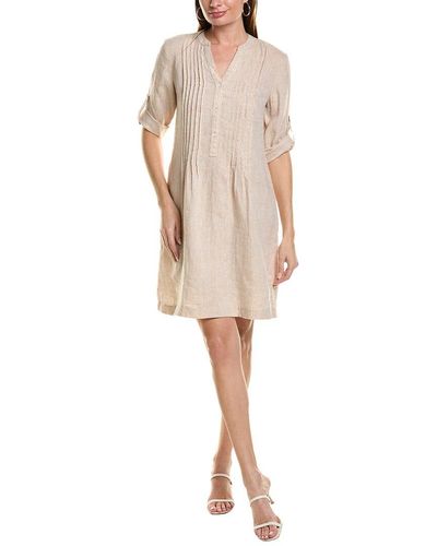 J.McLaughlin Riviera Loose Fit Linen Mini Dress - Natural