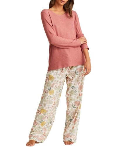 Papinelle Cheri Blossom Woven Pajama Set & Reviews