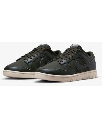 Nike Dunk Low Retro Premium Dz2538-300 Sequoia Sneaker Shoes Size 12 Hot44 - Black