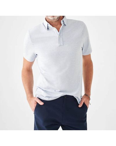 Faherty Movement Polo - White