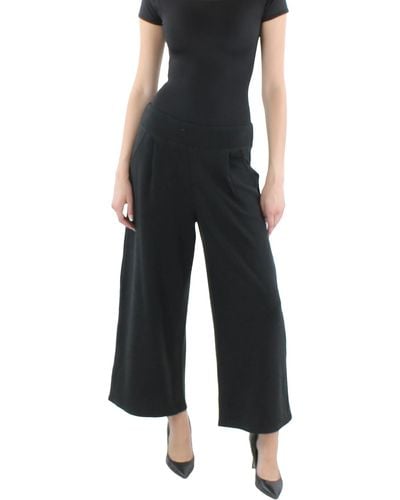 Toad & Co. Cropped Stretch Wide Leg Pants - Black
