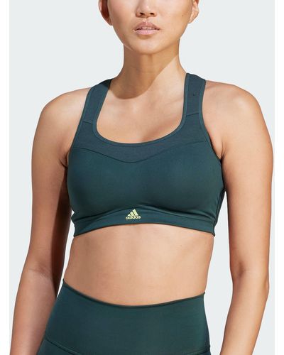 adidas Plus Size TLRD Impact Training High-Support Bra - Macy's