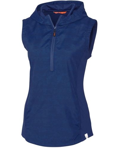 Cutter & Buck Cbuk Ladies' Swish Printed Sport Vest - Blue