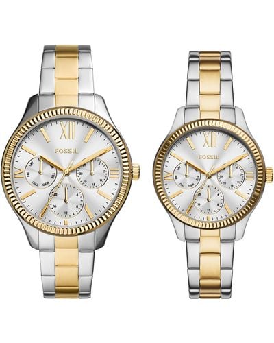 Fossil His And Hers Multifunction - Metallic