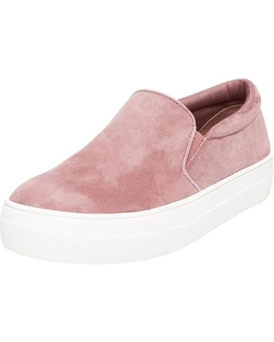 Steve Madden Gills Classic Fashion Loafers - Pink