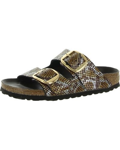 CUSHIONAIRE Men's Lane Cork footbed Sandal with +Comfort, Brown Nappa, 9 :  Amazon.in: Fashion