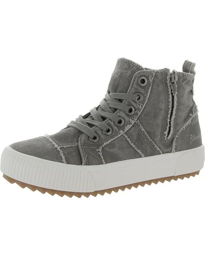 Blowfish Rev High-top Sneakers Casual And Fashion Sneakers - Gray