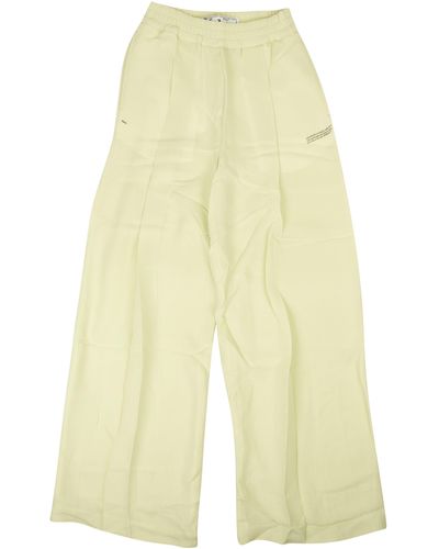 Off-White c/o Virgil Abloh Cady Coulisse Formal Pants - Yellow