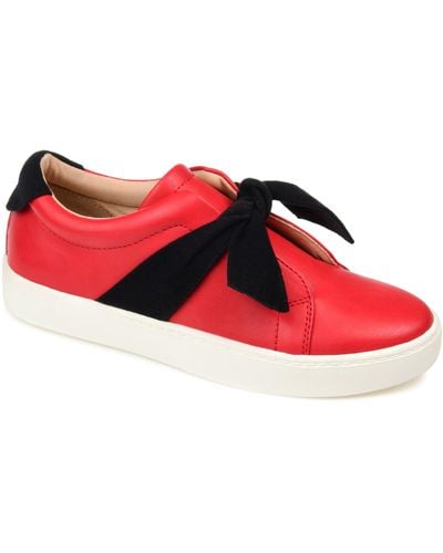 Journee Collection Collection Tru Comfort Foam Abrina Sneakers - Red