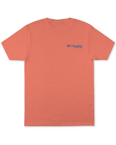 Columbia Gillie Cotton Crewneck Graphic T-shirt - Pink