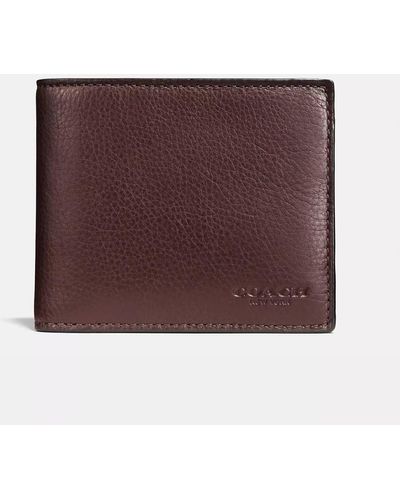 COACH 3 In 1 Wallet - Purple