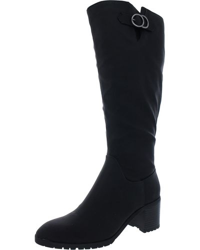 LifeStride Morrison Wide Calf Tall Knee-high Boots - Black