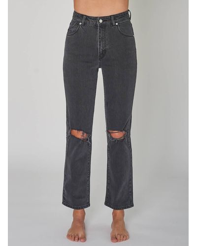 Rolla's Original Straight Jeans - Gray