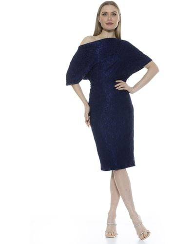 Alexia Admor Tayla Dress - Blue