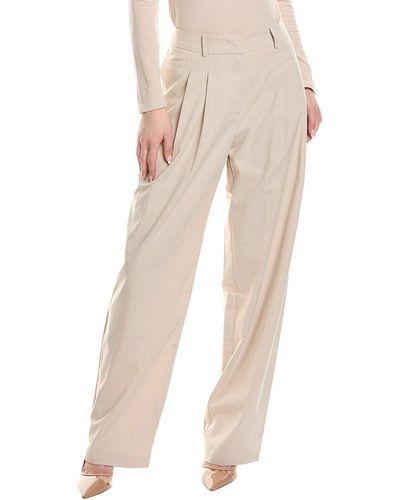 Wayf Pleated Trouser - Natural