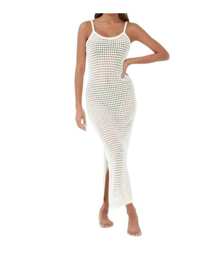 4th & Reckless Pre-loved Isla Knit Dress - White