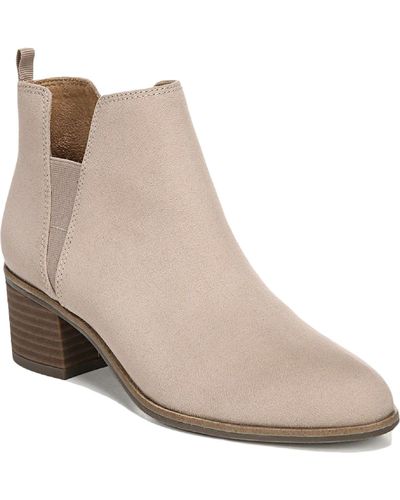 Dr. Scholls Teammate Stretch Ankle Boots - Natural