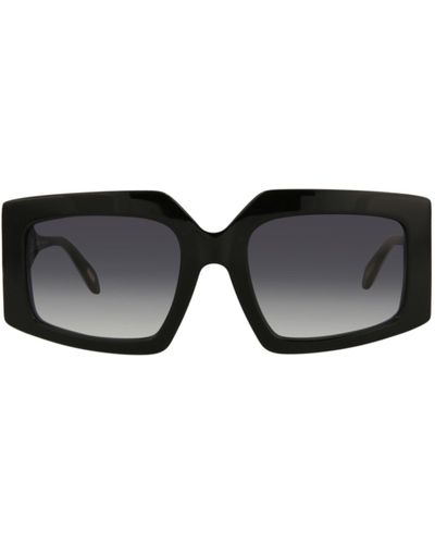Just Cavalli Square-frame Acetate Sunglasses - Black