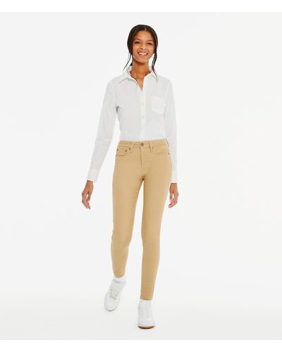 Aéropostale Seriously Stretchy High-waisted Solid Uniform jegging - White