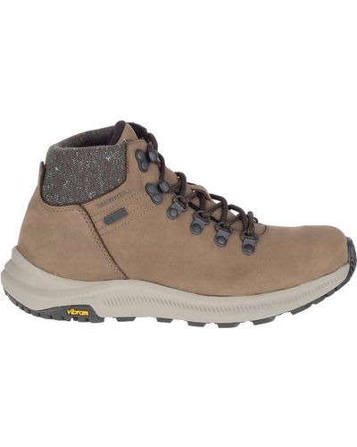 Merrell Ontario Mid Wp Hiking Boots - Medium - Brown