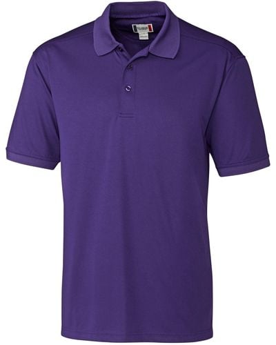 Clique Oslo Piqué Polo Shirt - Purple