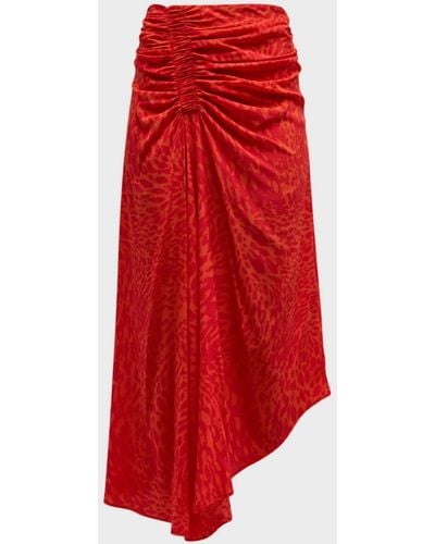 A.L.C. Adeline Skirt - Red