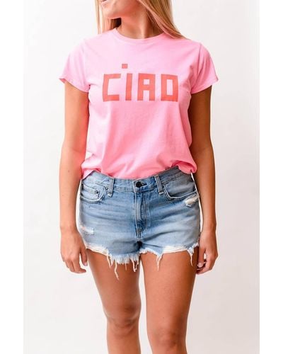 Clare V. Ciao Tee I - Red