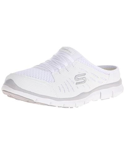 Skechers womens hotsell mule sneakers