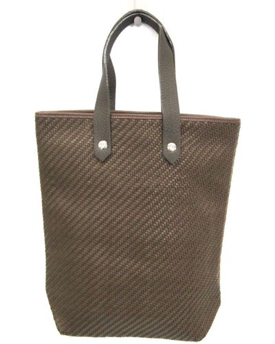 Hermès Ahmedabad Polyester Tote Bag (pre-owned) - Natural