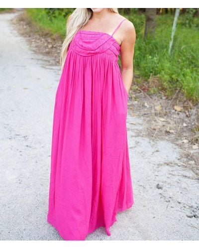 Mustard Seed Olivia Maxi Dress - Pink