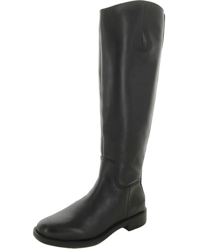 Franco Sarto Marlisa Leather Tall Knee-high Boots - Black
