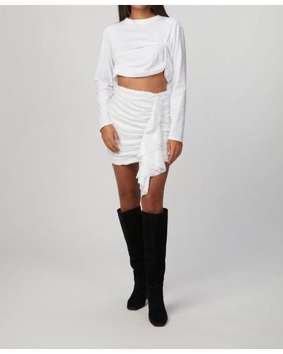 In the mood for love Emely Skirt - White