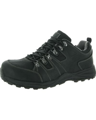 Drew Canyon Leather Slip Resistant Hiking - Black