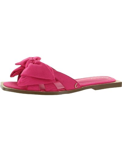 Circus by Sam Edelman Idalis Flip Flops Padded Insole Flat Sandals - Pink