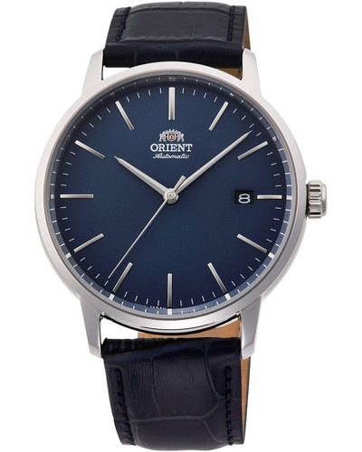 Orient Ra-ac0e04l10b Contemporary 40mm Automatic Watch - Blue