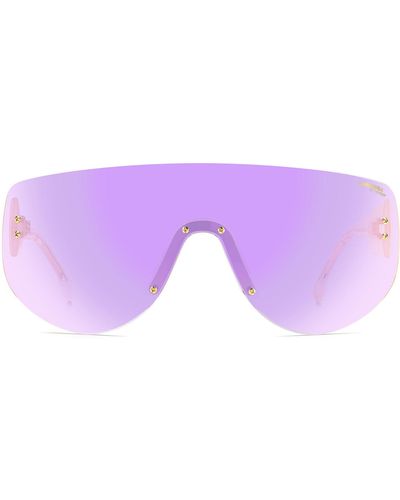 Carrera Flaglab 12 Te 02uc Shield Sunglasses - Purple