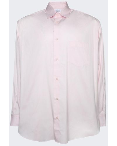 Vetements Logo Long Sleeve Shirt - Pink