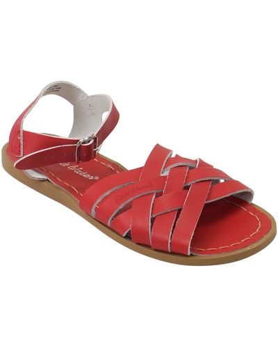 Salt Water Retro Sandal - Red