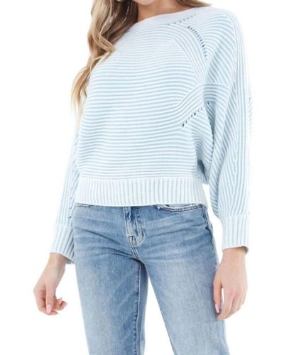 Line & Dot Holly Sweater - Blue