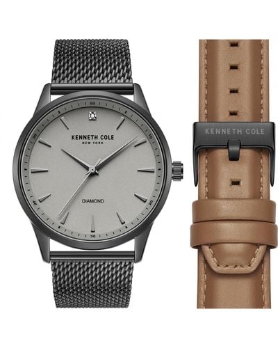 Kenneth Cole New York 43mm Quartz Watch kcwgg2186462 - Metallic