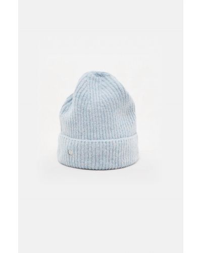 Closed Knitted Hat - Blue