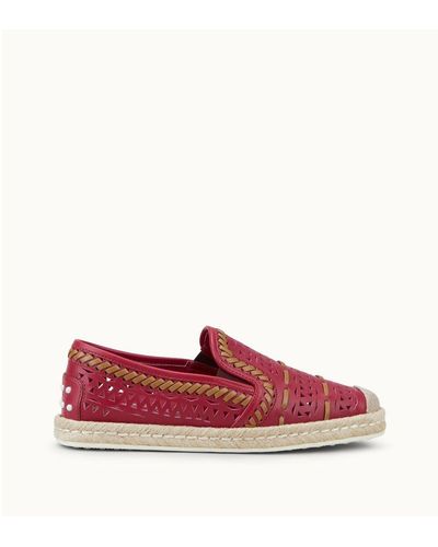 Tod's Slip-ons - Red