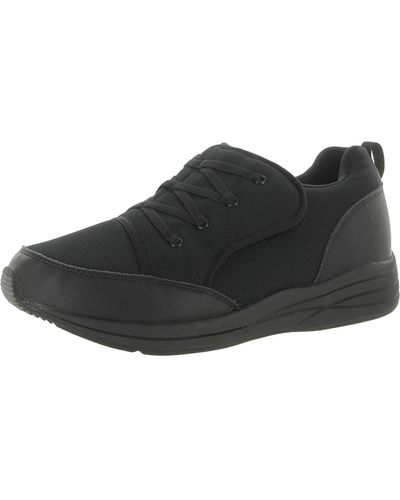 Drew Strength Mesh Sneakers Slip-on Shoes - Black