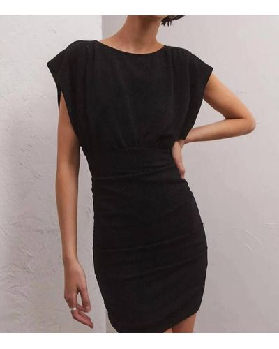 Z Supply Fantine Sparkle Mini Dress - Black