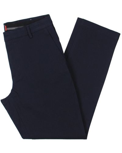 Dockers Slim Fit Flat Front Trouser Pants - Blue