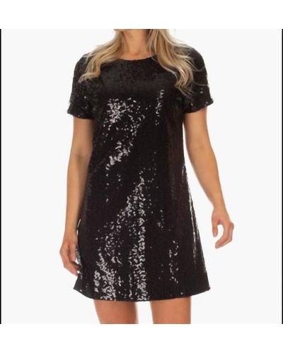 Duffield Lane Potter Sequin Dress - Black