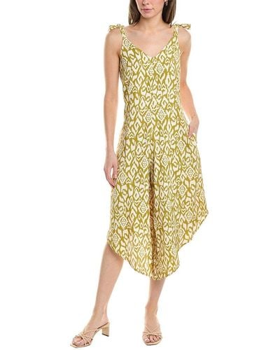 Vince Camuto Tie-strap Jumpsuit - Yellow