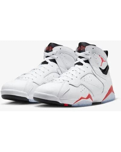 Nike Air 7 Retro Cu9307-160 White Infrared Basketball Sneaker Shoes Foh76