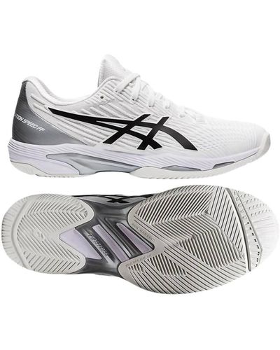 Asics Solution Speed Ff 2 Tennis Shoes - D/medium Width - Gray