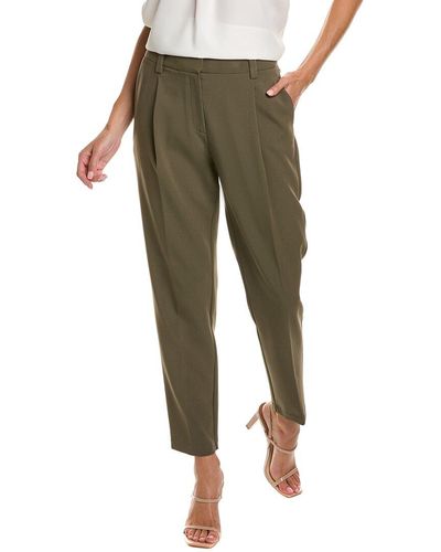 Vince Camuto Wide Straight Leg Pant - Green